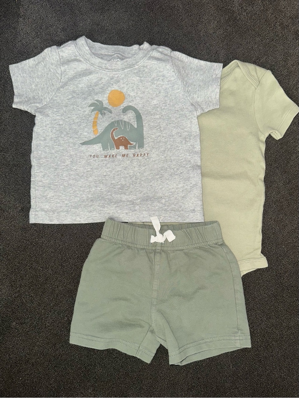 Baby Boys' Dino Top & Bottom Set